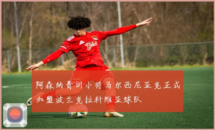 阿森纳青训小将马尔西尼亚克正式加盟波兰克拉科维亚球队